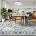 Lessymo 8 x 10 Area Rugs for Living Room- Machine Washable Area Rugs Boho Faux W... - Image 4
