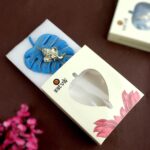 SATVIK - 1 Pc, Blue - Designer Ganesh Wall Hanging on Resin Leaf – Epoxy Decorat... - Image 5