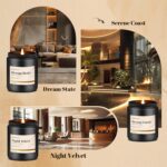 Hotel Scented Candles Set, 6 Pack Candles for Home Scented, Luxury Aromatherapy ... - Image 5