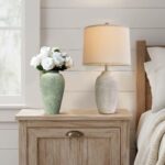 Ceramic Flower Vase Home Decor - 9.2 inch Large Farmhouse Table Vases, Rustic De... - Image 4