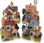 Tiny House Miniature Homes - 4-Piece Fairy Garden Set Create an Enchanting Minia... - Image 6