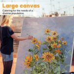 CONDA Large Canvas for Painting 36x48 Inch 2-Pack, Big Stretched Canvas 100% Cot... - Image 4