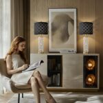 Oneach 27.75" Modern Table Lamps Set of 2, Gold Bedside Lamp with Crystal Nightl... - Image 7
