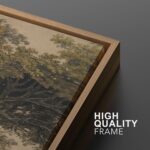MUDECOR Framed Wall Art Print Set Vintage Landscape Rustic Tree and Mountain Vie... - Image 6