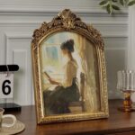 Cuspin 8x10 Picture Frame Vintage Gold Frames, Antique Gold Ornate Resin Photo F... - Image 3
