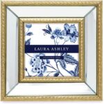 Laura Ashley 4x4 Gold Mirror Bead Picture Frame, Classic Mirrored Frame with Bea... - Image 3