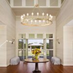 Gold Wagon Wheel Chandelier 40”, 20-Light Farmhouse Wagon Wheel Chandelier for D... - Image 5