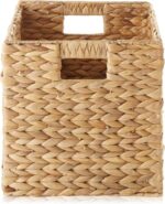 Casafield 10.5" x 10.5" Water Hyacinth Storage Baskets, Natural - Set of 6 Colla... - Image 5