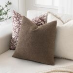MIULEE 18x18 Inch Decorative Pillow Covers for Couch Bed Set of 2 Textured Boucl... - Image 4