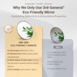 Silver Bathroom Mirror, 30x36 Inch Beveled Silver Vanity Mirror for Bathroom Wal... - Image 7