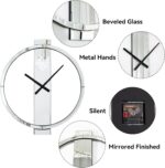 SHYFOY Wall Clock Decorative Large Clock Living Room Decor - 23" Big Clocks All ... - Image 5