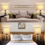 GyroVu Table Lamp Set, Fillable Table Lamp with Clear Glass Nightstand Lamp Set ... - Image 7