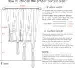 Vision Home Natural Pinch Pleated Semi Sheer Curtains Textured Linen Blended Lig... - Image 7