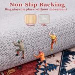 SERISSA 10x14 Area Rugs for Living Room, Large Washable Non-Slip Boho Rug, Ultra... - Image 4