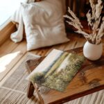 RETRART Vintage Farmhouse Canvas Wall Art - Wildflower Field Landscape Painting,... - Image 6
