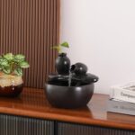 Ceramic Tabletop Fountain for Indoor and Home Decoration Table Desk Office Patio... - Image 4