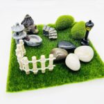 Cayway 26 PCS Outdoor Fairy Garden Miniatures Mini Zen Garden Accessories, Artif... - Image 5