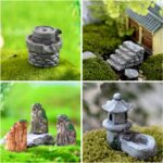 Cayway 26 PCS Outdoor Fairy Garden Miniatures Mini Zen Garden Accessories, Artif... - Image 7