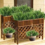 RECUTMS 6 Bundles Artificial Boston Fern Realistic Plastic Plants Bushes UV Resi... - Image 5