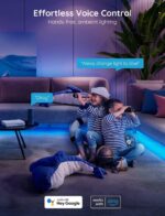 Govee Smart RGB LED Strip Lights, 16.4ft WiFi LED Strip Lighting Work with Alexa... - Image 3