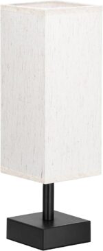 aooshine Small Table Lamp for Bedroom - Bedside Lamps for Nightstand, Minimalist... - Image 6