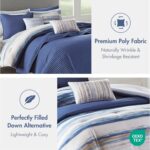 Madison Park Marina Comforter Quilt Combo Set - Modern Luxury Design, All Season... - Image 4