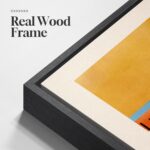 Framed Colorful Abstract Wall Art for Living Room, 3 Piece Mid Century Modern Ca... - Image 6