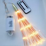 PXBNIUYA 2 Pack Starburst Sphere Lights,200 LLED Firework Lights, 8 Modes Dimmab... - Image 5