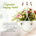 35 Inch Macrame Plant Hanger, Large for up to 15 Inch Pot Extra Long Hanging Pla... - Image 3