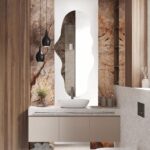 BST FURNH Unique Full Length Wall Mounted Mirror Tall Mirror Full Body Floor Len... - Image 3