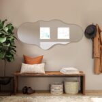 BST FURNH Unique Full Length Wall Mounted Mirror Tall Mirror Full Body Floor Len... - Image 4