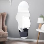 BST FURNH Unique Full Length Wall Mounted Mirror Tall Mirror Full Body Floor Len... - Image 5