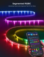 Govee RGBIC LED Strip Lights, Smart LED Lights for Bedroom, Bluetooth LED Lights... - Image 4