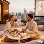 SMIRLY Charcuterie Large Bamboo Cheese Board Set for Serving - House Warming Gif... - Image 8