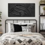 Hand Painted Oil Paintings On Canvas Abstract Painting Wall Art for Bedroom 3D T... - Image 6