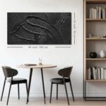 Hand Painted Oil Paintings On Canvas Abstract Painting Wall Art for Bedroom 3D T... - Image 7