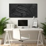 Hand Painted Oil Paintings On Canvas Abstract Painting Wall Art for Bedroom 3D T... - Image 8