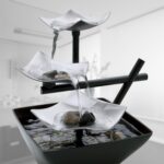 Homedics Tabletop Water Fountain, Home Décor Soothing Sound Machine - Automatic ... - Image 3
