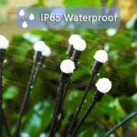 ZFNN Solar Garden Lights Outdoor, 4 Pack Firefly Swaying Lights, Waterproof Gard... - Image 5