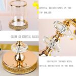 Candle Holder, Pillar Candle Holders, Crystal Candlesticks Holder for Wedding, P... - Image 3