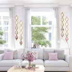 Qunclay Teardrop Mirror Wall Art Decorative Mirror Wall Decor Long Narrow Hangin... - Image 5