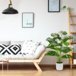 Der Rose 28" Fake Plants Large Artificial Monstera Faux Potted Plants Indoor Tal... - Image 3