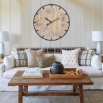 24 Inch Grand Farmhouse Wall Clock, Vintage-Inspired Wood & Metal Design with La... - Image 4