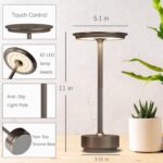 2 Pack Cordless Table Lamps Rechargeable, Portable 5000mAh LED Table Light, 3 Co... - Image 7
