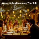 Outdoor Lights String Patio Outside - 100ft 30M LED Waterproof Light - Hanging L... - Image 5