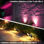 iYogaled Brass RGB Landscape Lighting Fixture，Adjustable Color Changing Low Volt... - Image 9