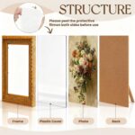 4 Pack Ornate Vintage Picture Frame Sets, 5 x 7 Inch Ornate Vintage Photo Frame ... - Image 4