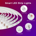 DAYBETTER 100 ft Smart WiFi Led Lights, Led Strip Lights Work with Alexa and Goo... - Image 7