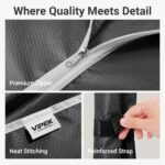 VIPEK R2C Plus Heavy Duty Rolling Garment Racks with Cover Clothing Rack for Han... - Image 5