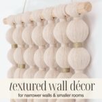 STRONA Handmade Macrame Wall Hanging – 16"W x 23"L Boho Tapestry with Gold Detai... - Image 4